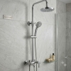 Sen Tắm Tròn Lạnh, Inox 304 mạ Crom Bóng  (ST29)