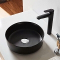 Lavabo Đặt Bàn Tròn Đen LUSENTER (LB12)
