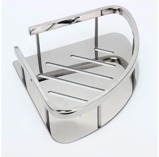 Kệ Góc Treo Tường Inox 1 TẦNG (KG01)