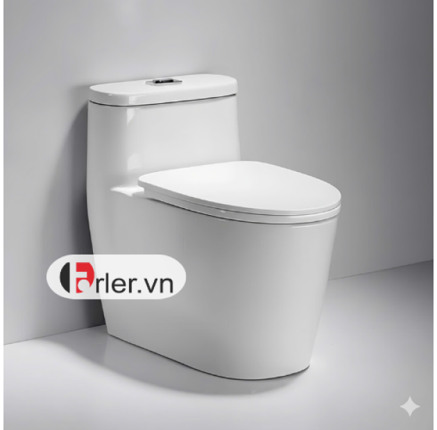 Bồn Cầu Cao Cấp Trắng Lùn ForLer ( BCMK49)