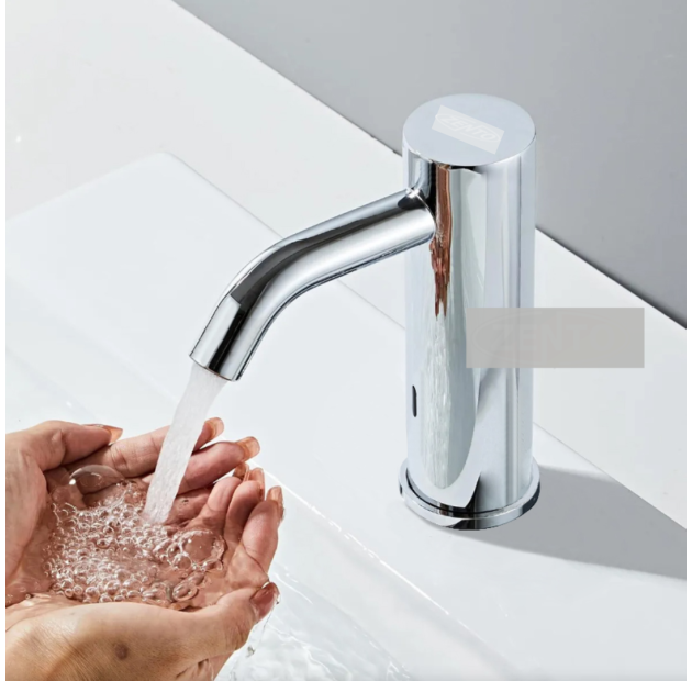 Vòi Lavabo Cảm Ứng Inox Mạ Crom (VLBCU08)