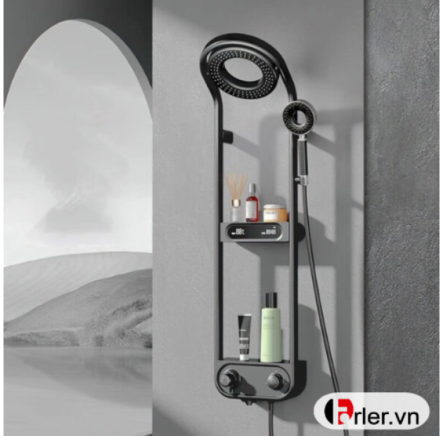 Sen Tắm Nóng Lạnh Vòng Cung hiển thị nhiệt (ST54)