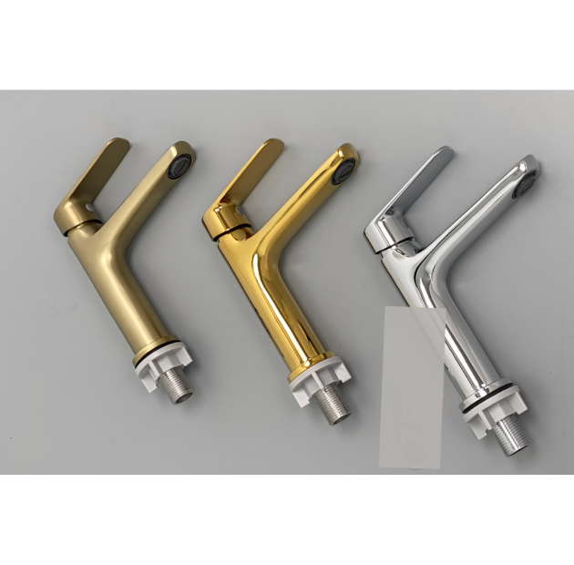 Vòi Lavabo Lạnh Màu Đồng (VLB110)