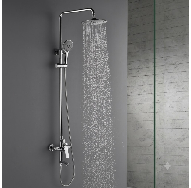 Sen Cây Nóng Lạnh Tay Gạt Mạ Crome Lusenter (ST70)