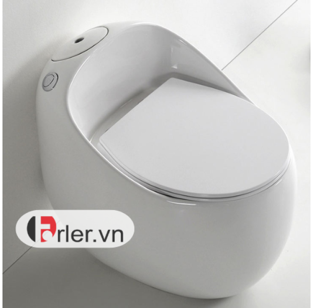 Bồn Cầu Trứng Tròn Trắng FORLER (BCT08)