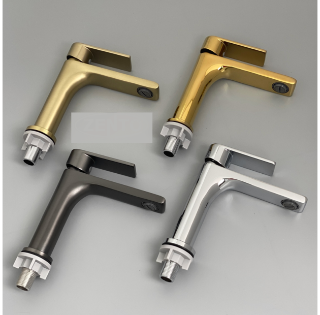 Vòi Lavabo Lạnh Màu Đồng (VLB109)