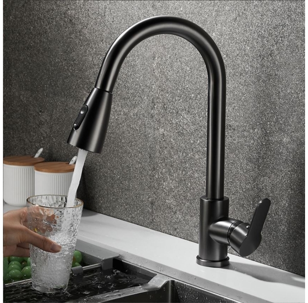 Vòi Rửa Chén Phủ Nano 2 Chức Năng LUSENTER (VC50)