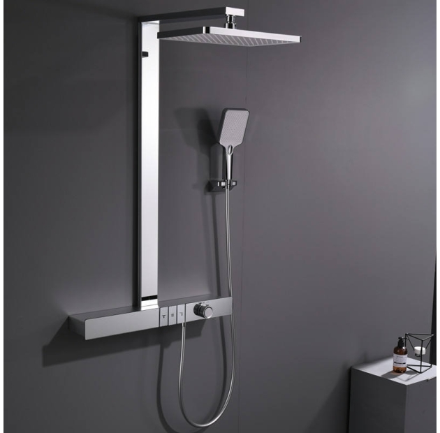 Sen Tắm NL Thanh Vuông 3 Phím (ST49)
