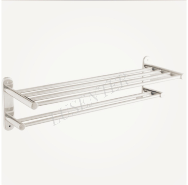 Máng Khăn Xếp Thẳng 2 Tầng Inox 304 (MK04)