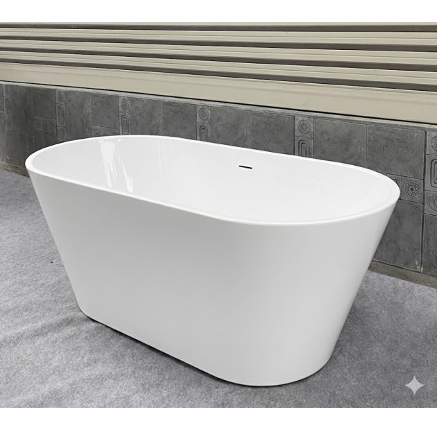 Bồn Tắm Oval Màu Trắng LUSENTER - BT05