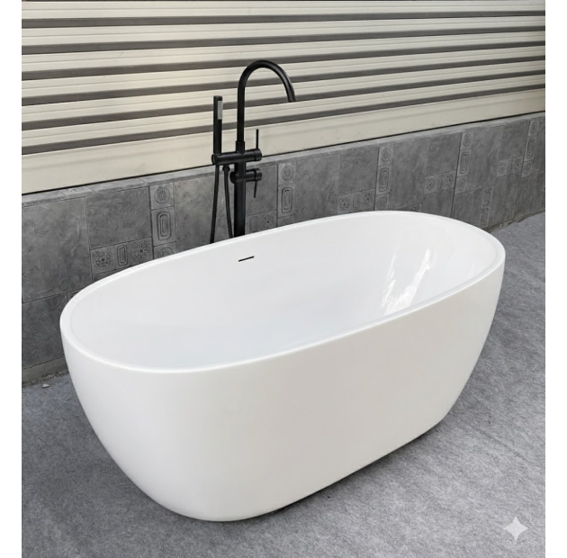 Bồn tắm nằm Ngọc trai Trắng Nhập Khẩu KT 1m2 - BT28