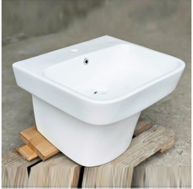 Chậu Lavabo Treo Tường KT 540x400x450mm (LBTT27)