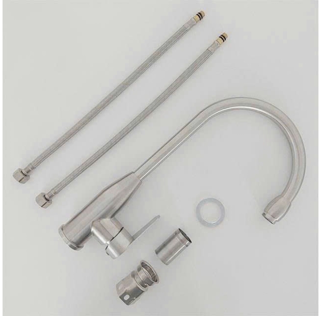 Vòi Chén Nóng Lạnh Đồng Thau Đầu Đạn LUSENTER (VC06)