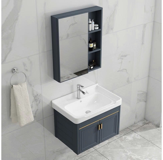 Bộ Tủ Lavabo Hợp Kim Aluminium LUSENTER (TLVB19)