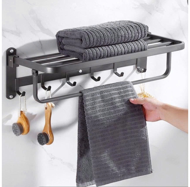 Máng Khăn Sơn Tĩnh Điện Xám (MK05)