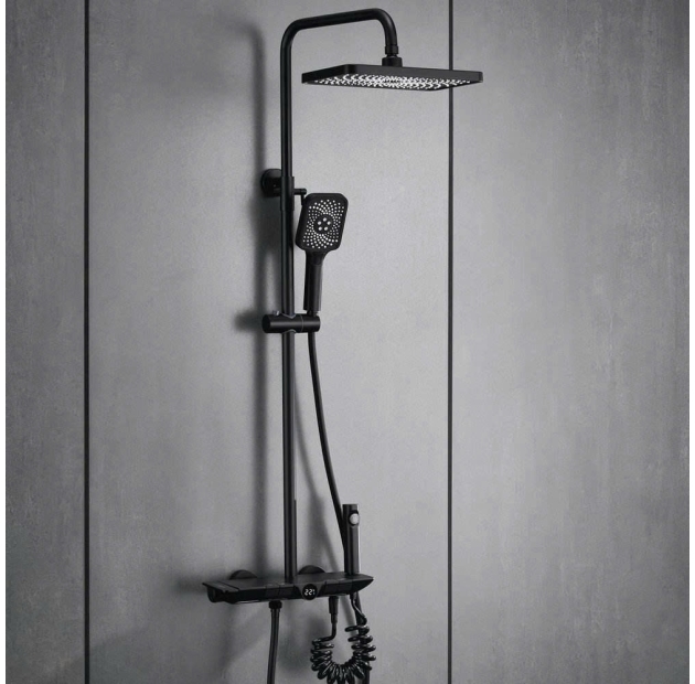 Bộ Sen Cây 4in1 Hiển Thị Nhiệt Độ Nước ST63