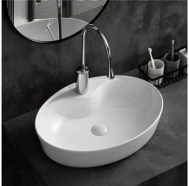 Chậu Lavabo Đặt Bàn KT 545x395x150mm (LB84)