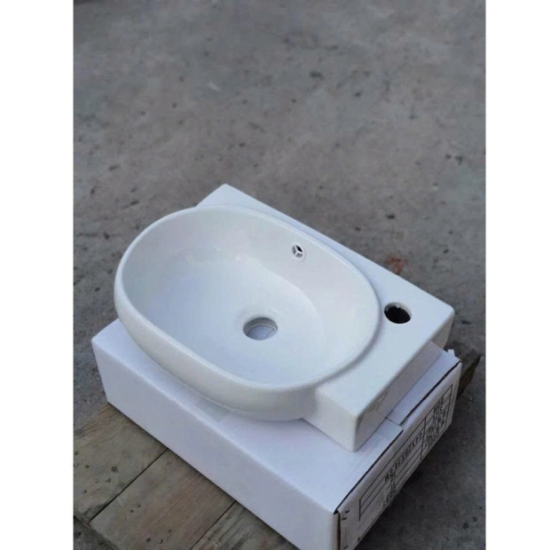 Lavabo Treo Tường Tròn LUSENTER (LBTT03)